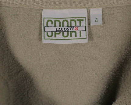 Lacoste 1/4 Zip Fleece Light Beige Sweater