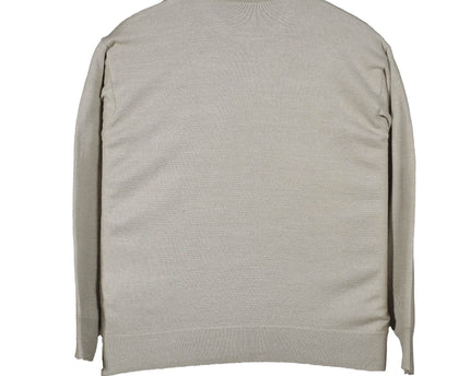 Lacoste Vintage Wool Knit Gray Sweater