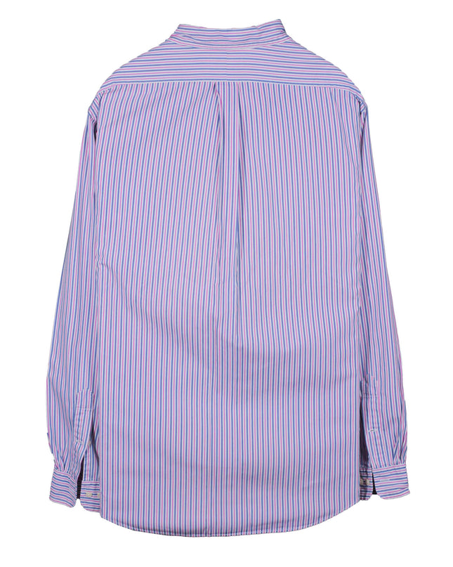 Ralph Lauren Cotton Striped Long Sleeve Purple Shirt
