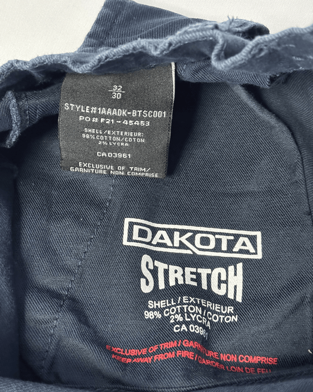 Dakota Stretch Navy Blue Utility Cargo Pants