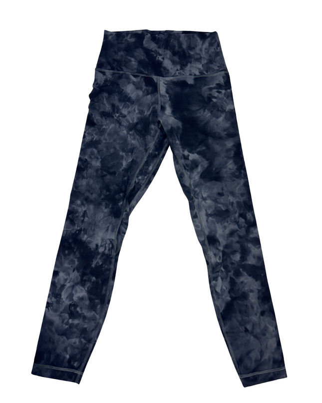 Lululemon Wunder Under High-Rise Leggings Tie-Dye Black - XS