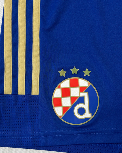 ADIDAS Dinamo Zagreb Royal Blue & Gold Home Football Shorts