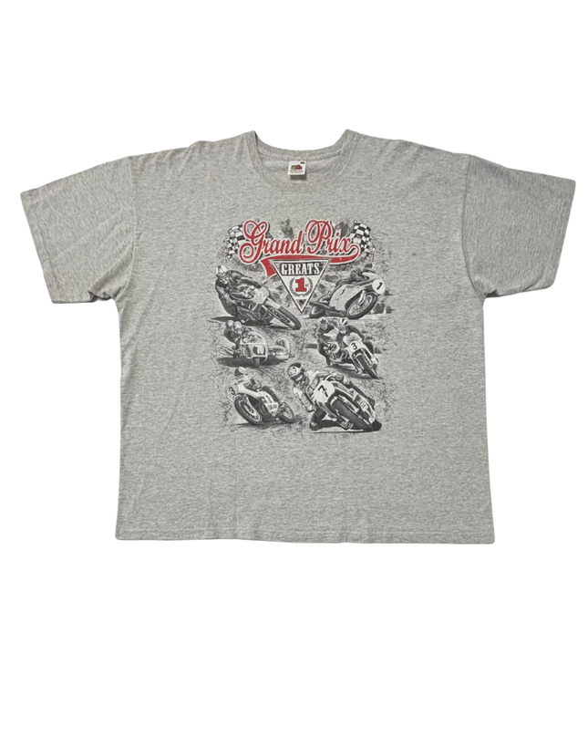 Fruit of the Loom Grand Prix Greats Racing Champions Graphic T-Shirt - XXL