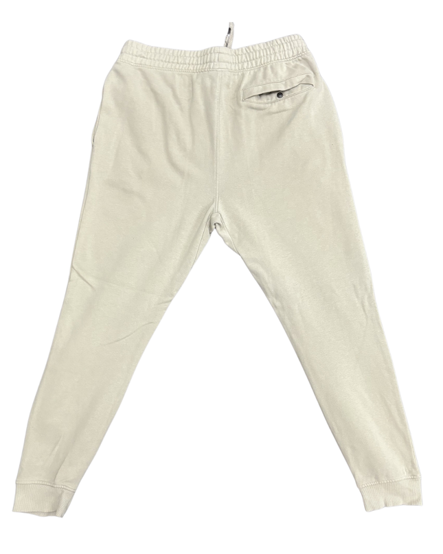 Gymshark Essential Slim-Fit Beige Joggers - S | Waist: 30"