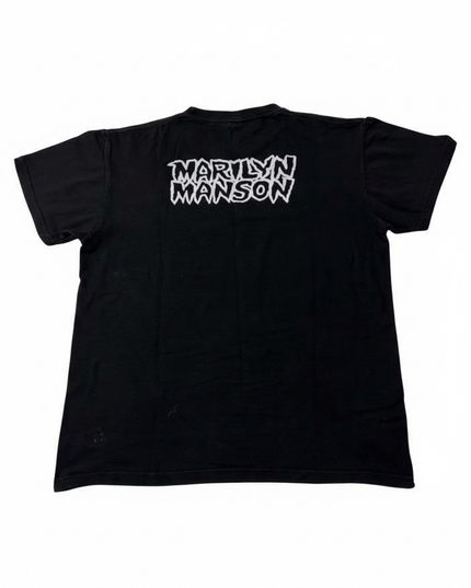 Hot Rock Black Marilyn Manson Vintage 2000 Graphic Tee