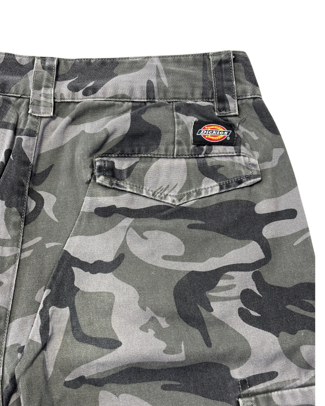 Dickies Grey Camouflage Cargo Shorts