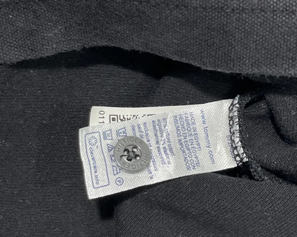 Tommy Hilfiger Black Slim Fit Stretch Polo Shirt