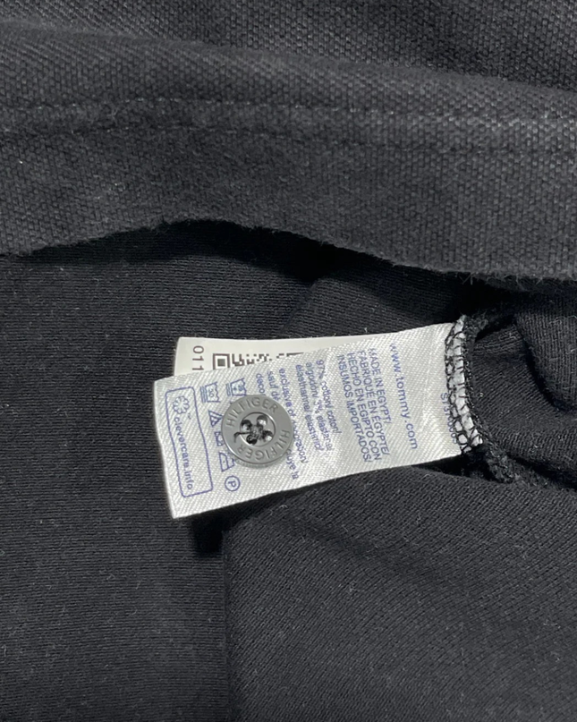 Tommy Hilfiger Black Slim Fit Stretch Polo Shirt