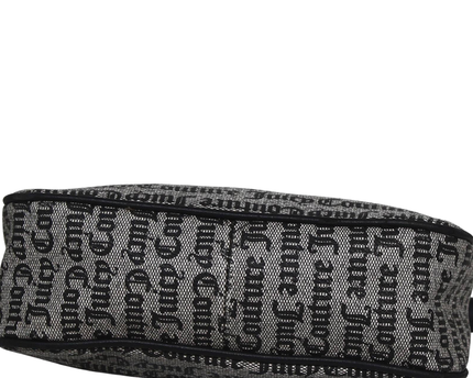 Juicy Couture Black and White Monogram Shoulder Bag