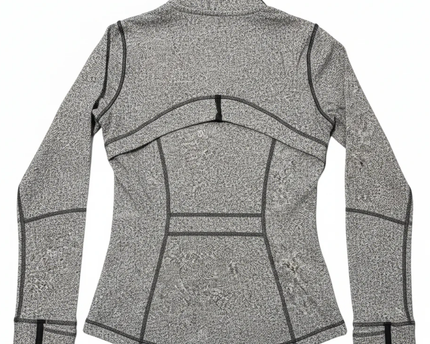 Lululemon Grey Marl Full Zip Define Sports Jacket