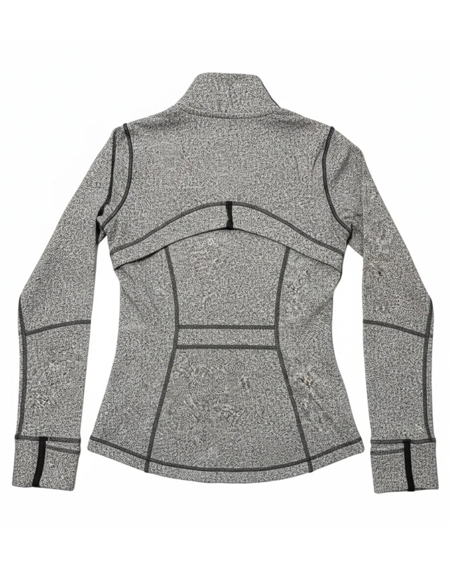 Lululemon Grey Marl Full Zip Define Sports Jacket