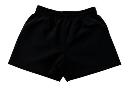 Alo Black Cotton-Blend Athletic Shorts