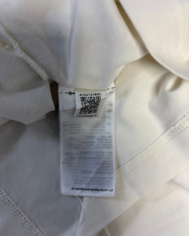 Adidas Cream Graphic Logo T-Shirt