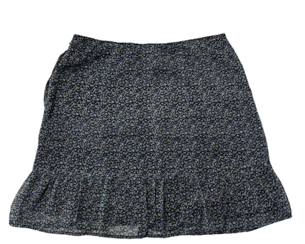 Abercrombie & Fitch Navy Floral Mini Skirt