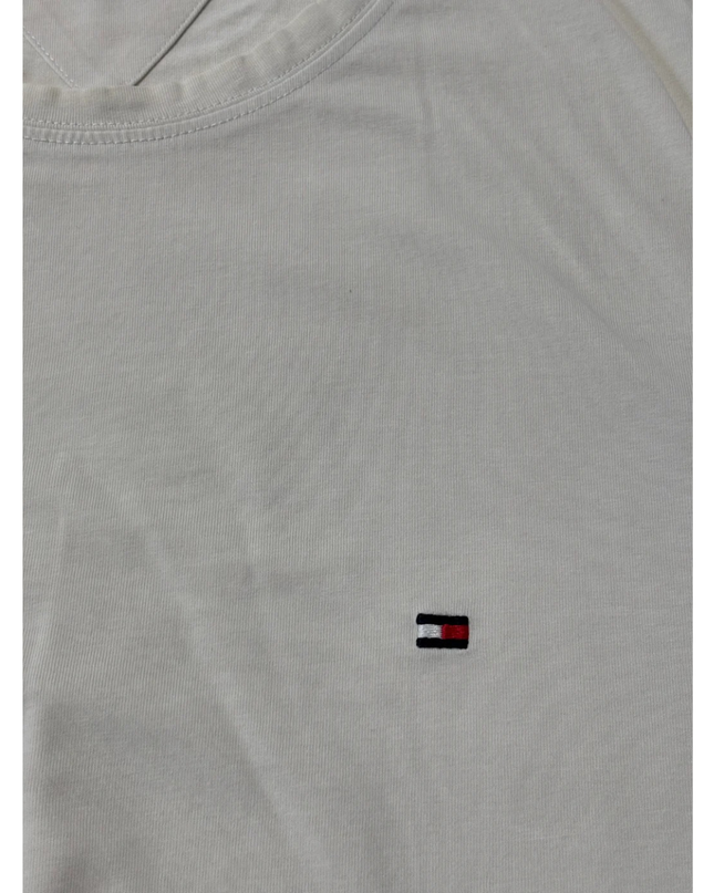 Tommy Hilfiger Cream Short Sleeve T-Shirt