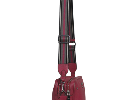 DKNY Pink Pebbled Leather Crossbody Bag