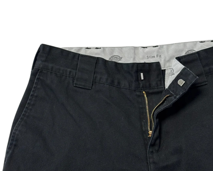 Dickies Slim Fit Black Work Pants