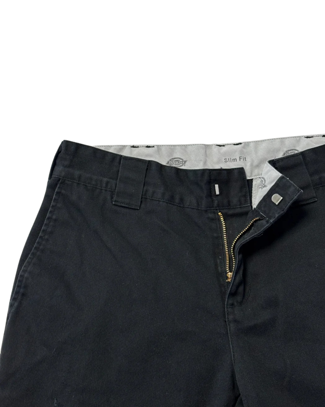 Dickies Slim Fit Black Work Pants