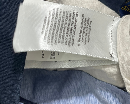 Polo Ralph Lauren Navy Blue Classic Fit Chino Pants
