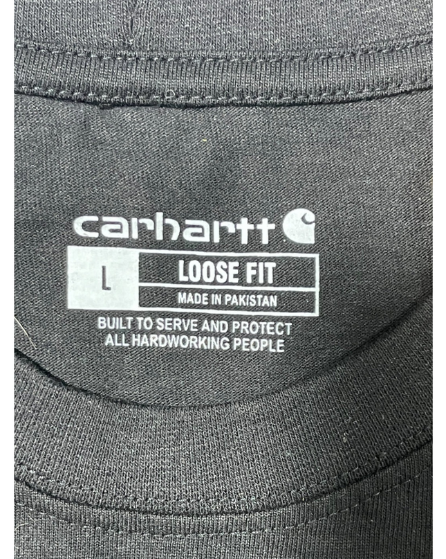 Carhartt Black Loose Fit Heavyweight Pocket T-Shirt W/Tags
