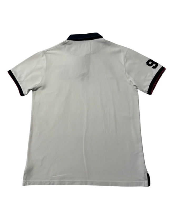 Hackett White Aston Martin Racing Rugby Polo Shirt
