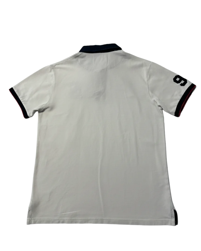 Hackett White Aston Martin Racing Rugby Polo Shirt