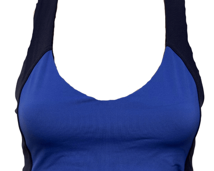 Lululemon Colorblock Criss-Cross Back Performance Sports Top