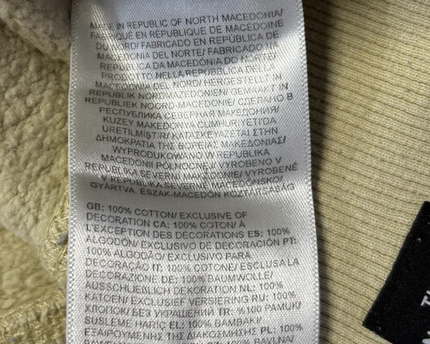 The North Face Beige Crewneck Sweatshirt