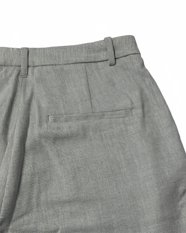 H&M Grey Tailored Ankle Trousers