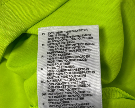 Adidas Neon Green Messi 10 Graphic Training Jersey