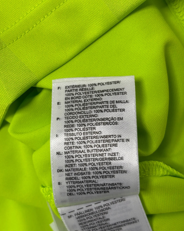 Adidas Neon Green Messi 10 Graphic Training Jersey