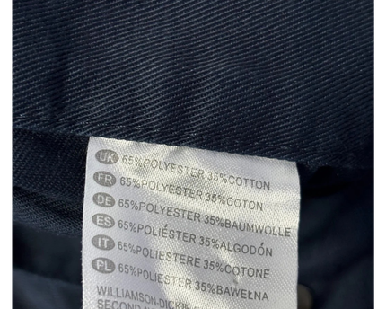 Dickies Navy Straight Leg Work Trousers