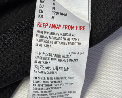 American Eagle Black Active Flex Graphic Pullover Hoodie