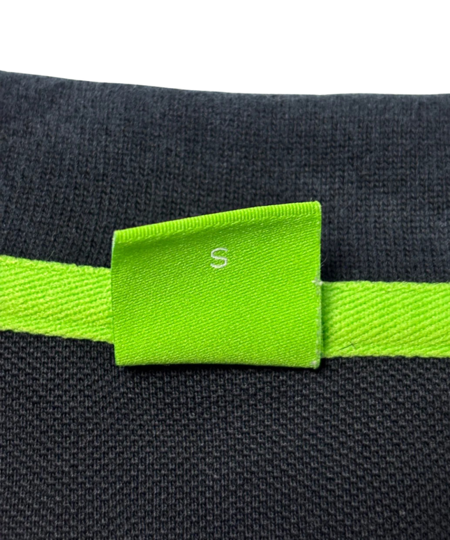 Hugo Boss Navy Blue Regular Fit Cotton Polo Shirt