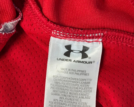 Wales WRU Rugby Under Armour Red Jersey