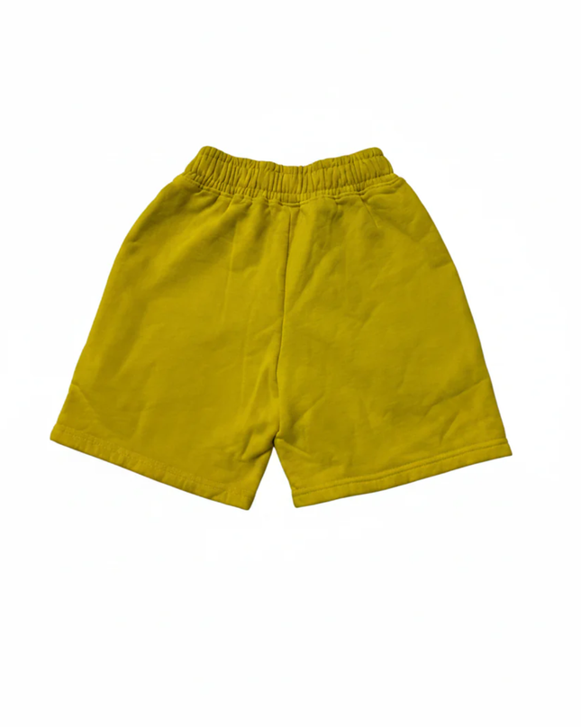 Alo Yellow Fleece Lounge Shorts