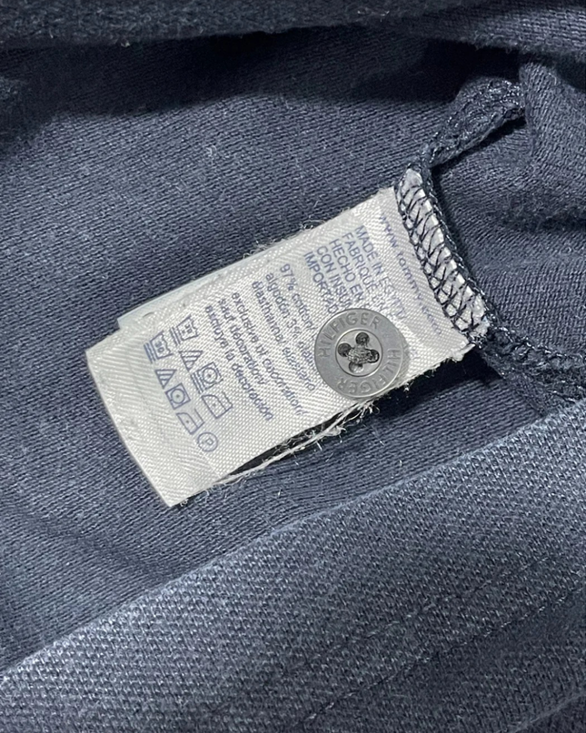 Tommy Hilfiger Navy Blue Slim Fit Stretch Polo Shirt