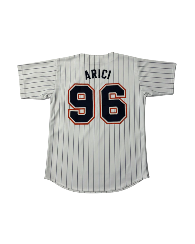 Russell Athletic White San Diego Padres Pinstripe Baseball Jersey