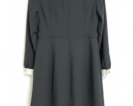 ONLY Black Contrast Trim Long Sleeve Mini Dress W/Tags