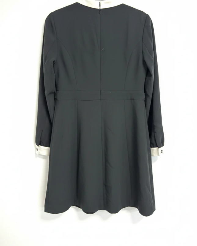 ONLY Black Contrast Trim Long Sleeve Mini Dress W/Tags