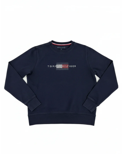 Tommy Hilfiger Navy Blue Men's Crewneck Sweatshirt