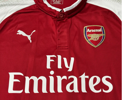 Arsenal 2017-18 Puma Red  Home Jersey