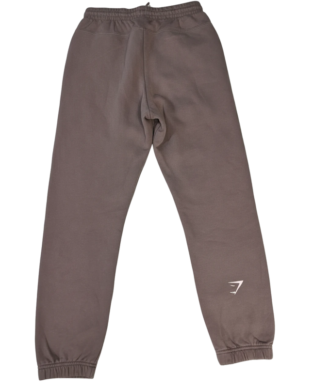 Gymshark Brown Graphic Logo Relaxed Fit Joggers