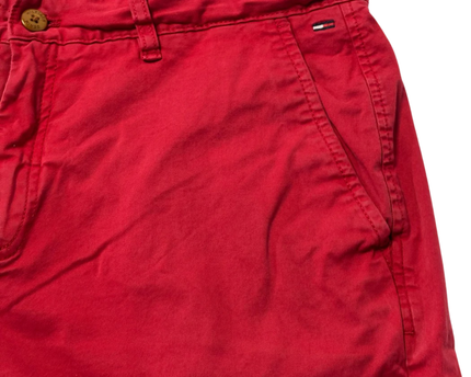 Hilfiger Denim Red Men's Casual Chino Shorts