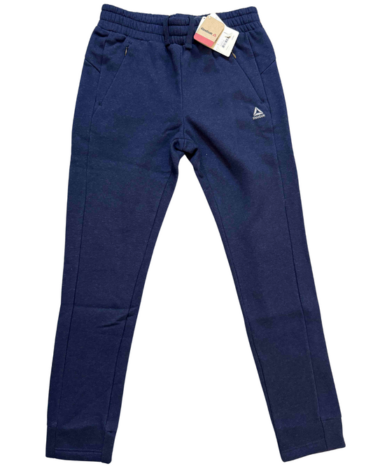 Reebok Essential Navy Blue Fleece Joggers - XS | Waist: 28" | With Tags