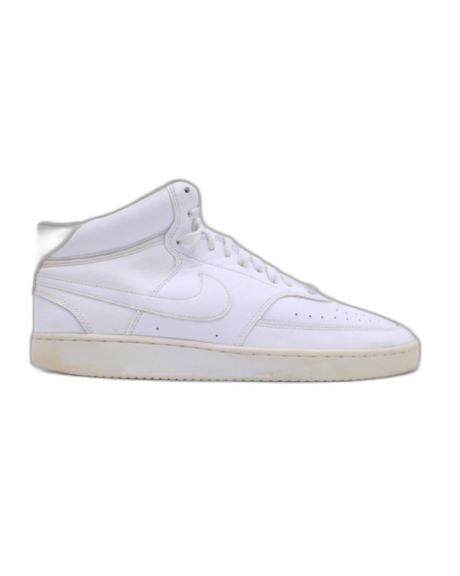 Nike Mens Court Vision Mid NN White Basketball Shoe | EU 43