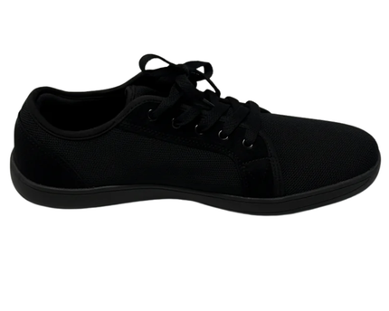 HUBIBEAR Black Mesh Low-Top Sneakers