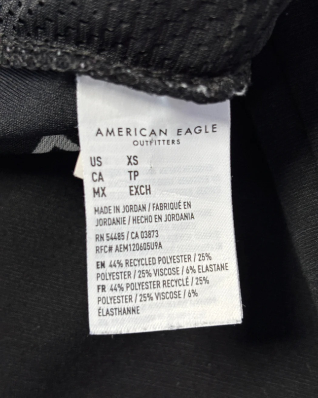 American Eagle Black Active Jogger Pants