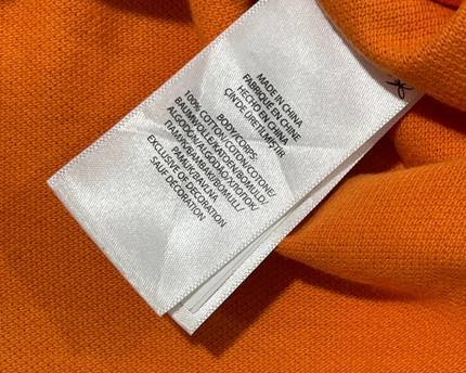 Polo Ralph Lauren Orange Long-Sleeve Big Pony Polo Shirt