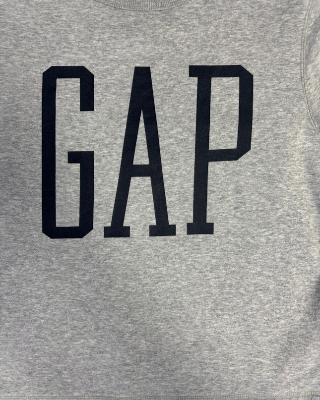 Gap Kids Grey Graphic Crewneck Sweatshirt